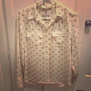 Beautiful J.Crew silk dress shirt